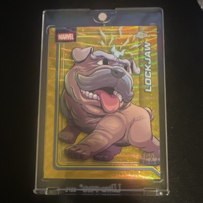 Topps Marvel 2026 (MCU) Lockjaw #070 Serial Numbered Gold Parallel 08/50