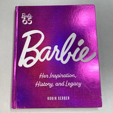 Barbie 65th Anniversary Book Her Inspiration History & Legacy Illustrated HC