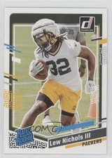 2023 Panini Donruss Rated Rookie Lew Nichols III #335 4nl