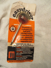 Vintage EASYDRIVER Ratchet Ball Tool Screwdriver USA