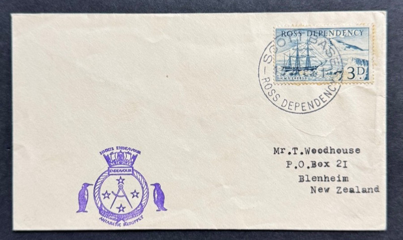 AtoZ. 1965 Scott Base Antarctica Ross Dependency to New Zealand