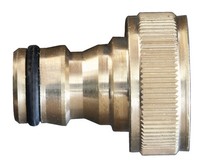 HahnanschlussstüCk Innengewinde 3/4 Zoll Aus Messing Blank