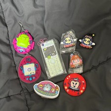 Tamagotchi Collaboration One Piece Badge  Keyring Collection