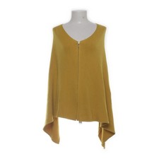 Poncho, Größe: ONE SIZE, Gelb, Kaschmir/Elasthan/Modal/Viskose/Wolle #k4o