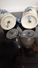 Vintage Delft Blue Tulip Salt & Pepper Shakers — photo 4