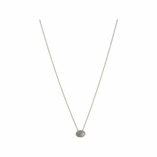 LINKS OF LONDON Diamond Essentials Sterling Silver Concave Necklace RRP700