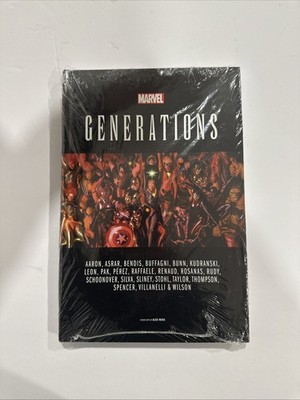 Generations Alex Ross Cover New Marvel Comics HC Hardcover Avengers Thor HulkNew