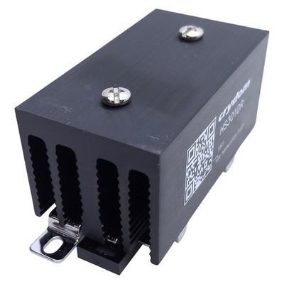 Crydom HS301DR Heat Sink DIN Or Panel Mount, Aluminum, 3.19''x1.77''x1.57''