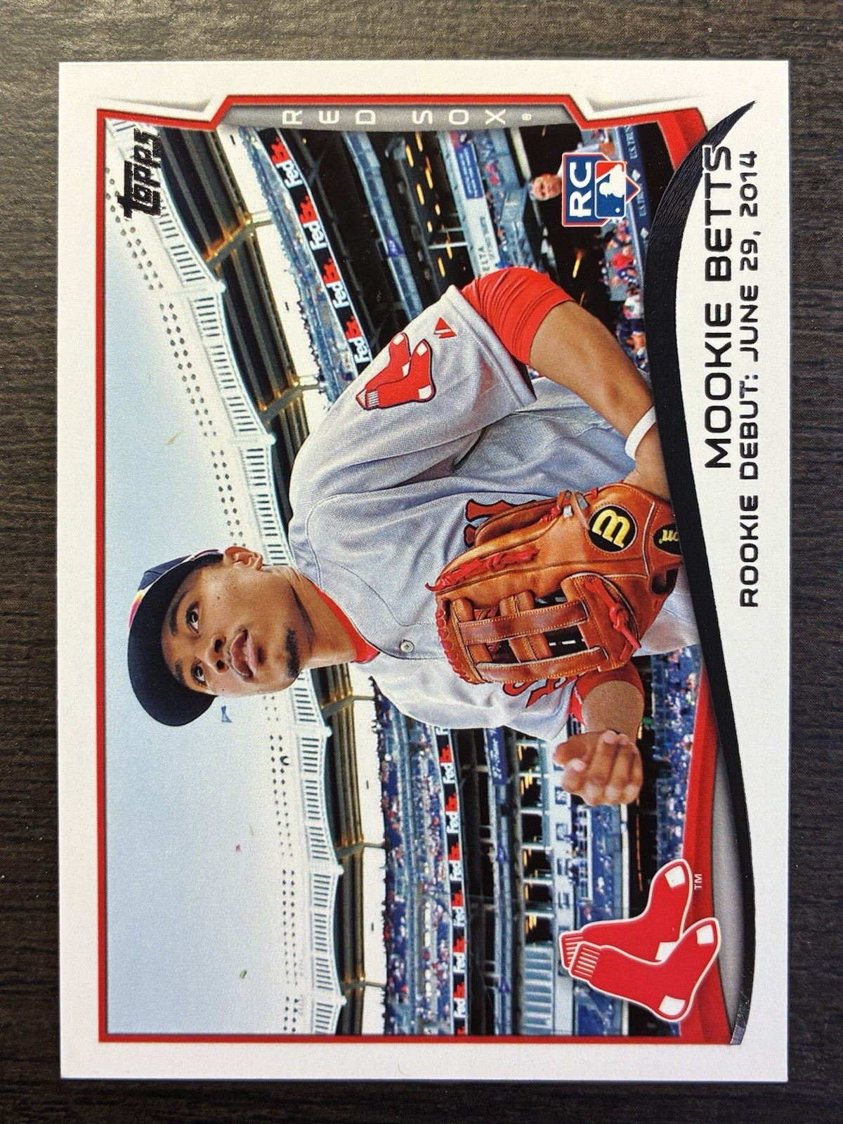 2014 Topps Update Series - Rookie Debut Mookie Betts #US-301 (RC)