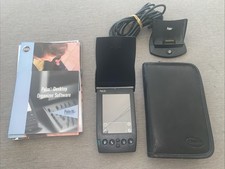 Palm IIIc Color Handheld PDA w/ Stylus, Cradle, Case And All Manuals