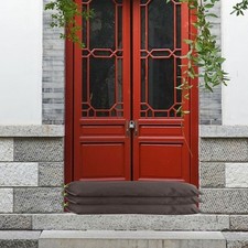 10PCS Sandless Sand Bags Drawstring Flood Water Barriers Polyester 9.8x19.7in