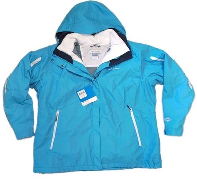 COLUMBIA Bugaboo Womens 2X Plus Size 3-in-1 Interchange Parka/Jacket/Coat $200
