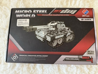 #ad ZBToys Micro steel world SW 036 969 pcs Stainless Steel Comstruction System US $28.46