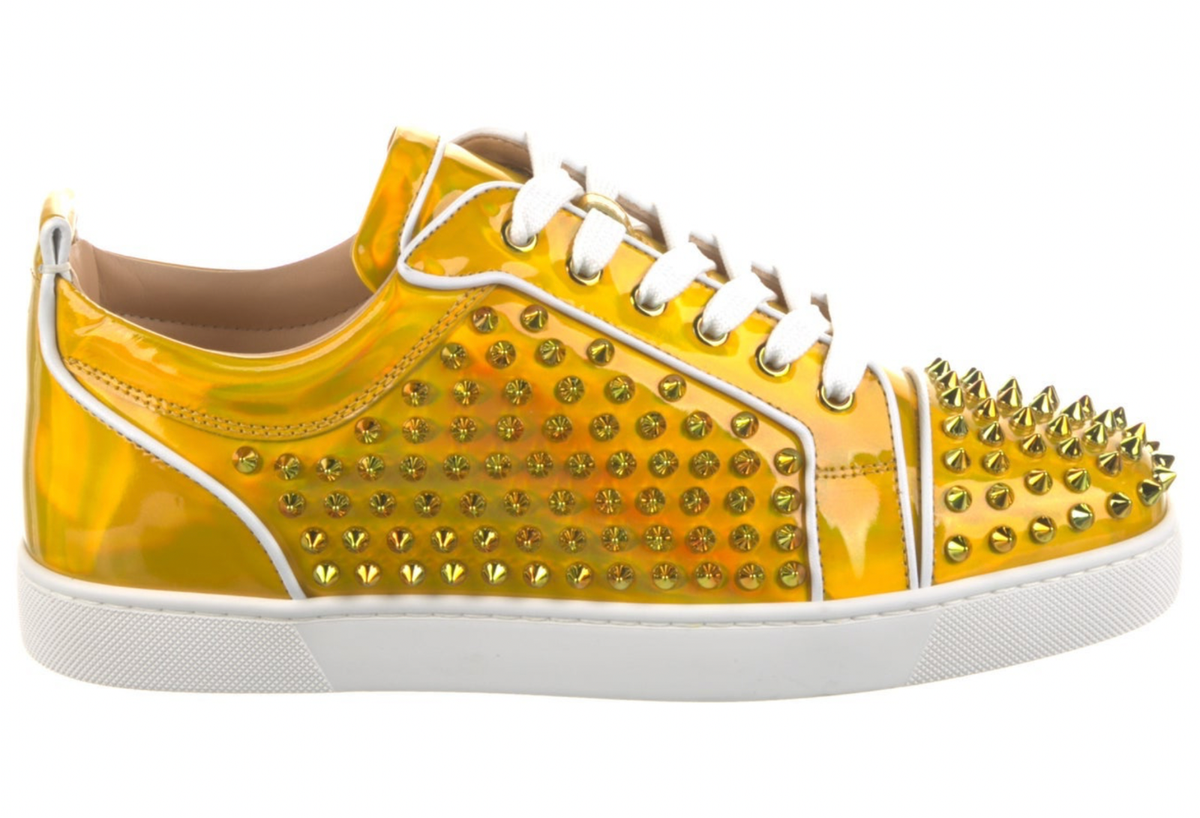 New Christian Louboutin Louis Junior Spikes Gold Psychic Low  display picture 2