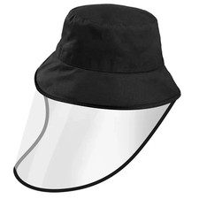 Fishman Hat Protective Face Shield Removable Sun Bucket Cap Face Cover Protect A