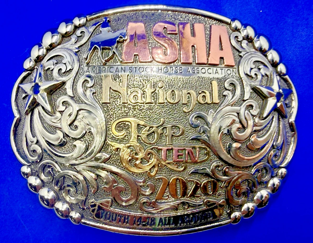 Trophy Belt Buckle Collectible Western Americana Belt  display picture 3