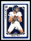 💥 Drake Maye 2024 Leaf RC #QBK-6 QB Kings Rookie New England Patriots