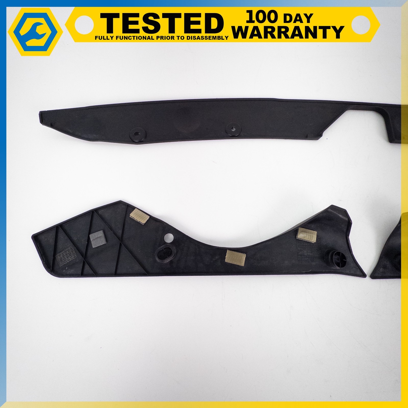 14-19 MASERATI QUATTROPORTE BUMPER BRACKET / HEADLIGHT TRIM PANEL COVER SET OEM