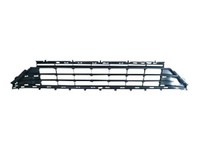 Gitter Grill StoßStange Vorne Mitte FÜR VW Golf VII AB 2017 M/Zierl. Schwarz
