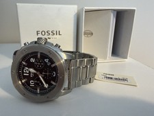 Image of Fossil chronograph Modern Machine Watch – Model FS4926 - black face NEW