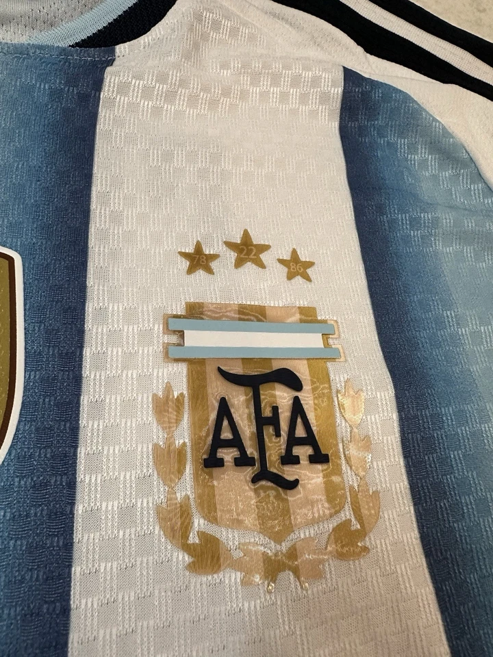 Argentina 2026 World cup Home Player Version jersey, Messi 10, S-XL - Image 3 of 4