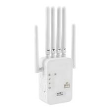 WiFi Extender Booster,WiFi 6 Extender  Dual Band Gigabit Port Wireless