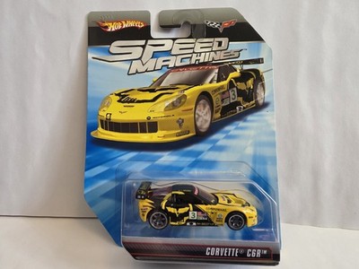 Hot Wheels Speed Machines Corvette C6R gelb selten co Formen neu