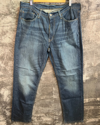 Levis 541 Athletic Fit Jeans Herren W36 L34 Blau Tapered Denim