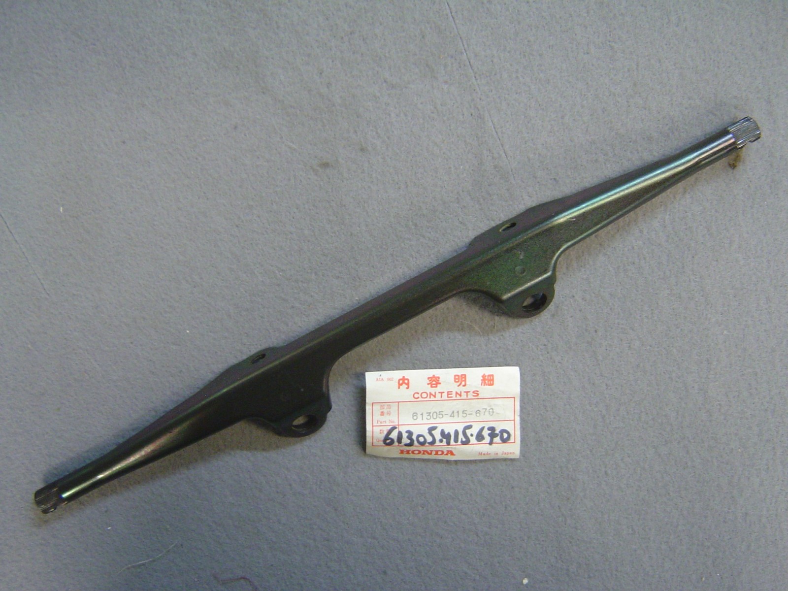 Support de clignotants avant pour Honda CX500A CX500B pièce moto 61305415000