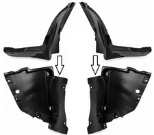 Radhausschale VORNE RECHTS + LINKS f&uuml;r MERCEDES CLK A209 2006-2010 CABRIO