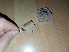 Auflösung NEU kinder Ohrringe ring set Gold rosa kinder schmuck 