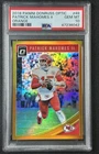 PATRICK MAHOMES II PSA 10 2018 PANINI DONRUSS OPTIC #49 ORANGE PRIZM 052/199