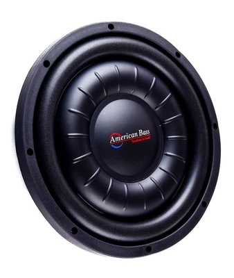 American Bass HAWK Slim 10" 1500 Max Watts Car Subwoofer