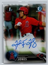 2016 Bowman Chrome Prospects Autographs Refractor 29/499 Jahmai Jones #BCAP-JJ