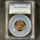 1923 1c Lincoln Cent Philadelphia Gem Red Uncirculated Plus PCGS MS 64+ RD