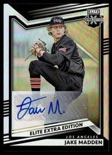 2022 Panini Elite Extra Edition Auto Jake Madden #118
