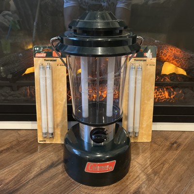 Coleman Model 5355-700 Series Fluorescent Lantern Battery Powered - UNTESTED