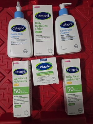BRAND NEW ! Skin Moisturized, Cleanser, Hydrating Lotion.........(6 Item Bundle)