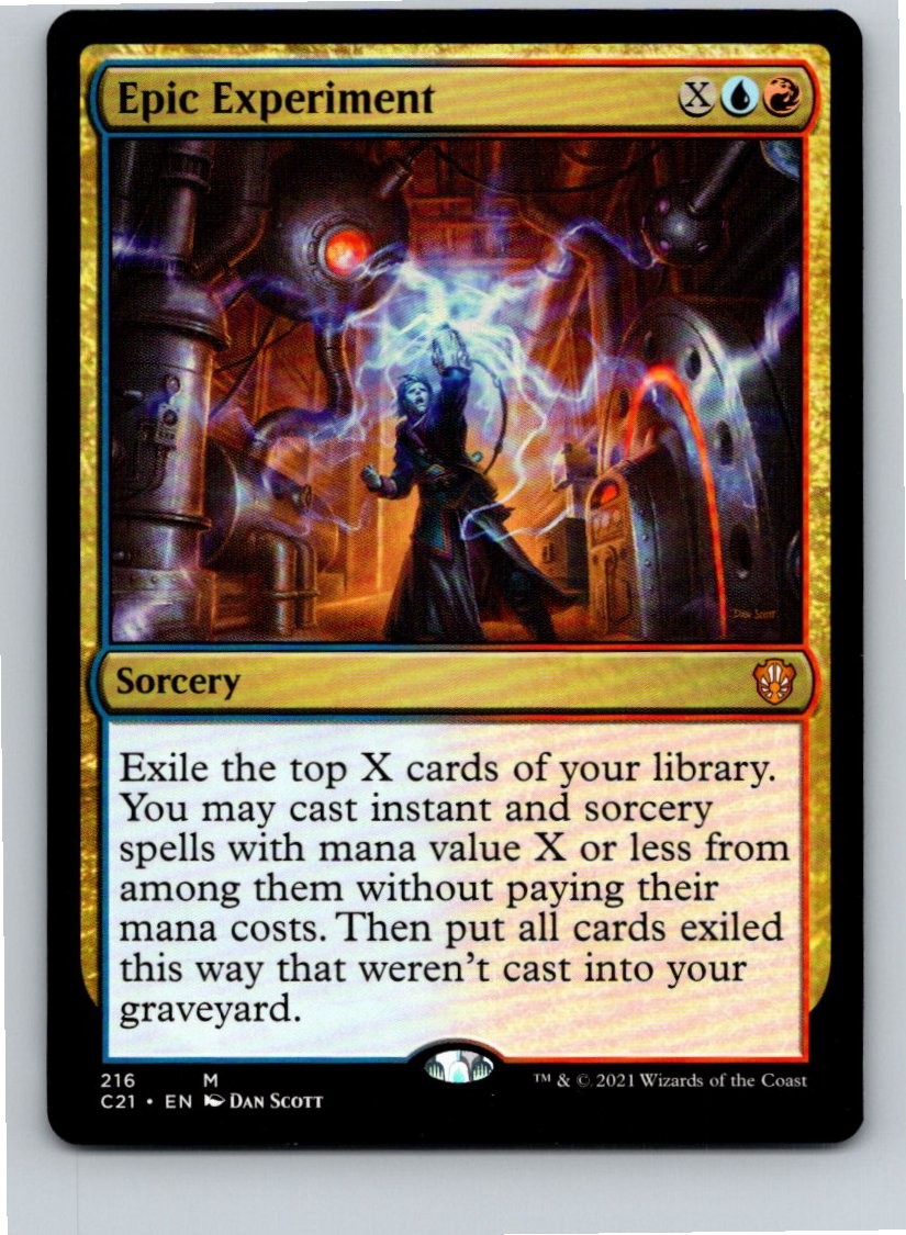Magic the Gathering Epic Experiment Commander 2021 MTG Free Shipping!