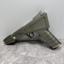 Vintage Space Astro Laser Toy Gun 1970's Silver Makes Some Sound-As is
