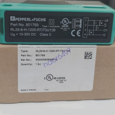 One For PEPPERL+FUCHS New RL29-8-H-1200-RT/73C/136 sensor Free Shipping