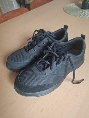 Kybun Bauma 20 Women Damen Sneaker Schwarz Schnürung Low Top Walking EU 39,5
