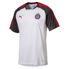 PUMA CHIVAS TRAINING JERSEY 2017/18 - WHITE MENS SIZES 752234-01