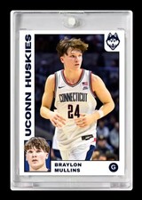 2025-26 Braylon Mullins NCAA Future Stars Rookie Card #24 UConn Huskies