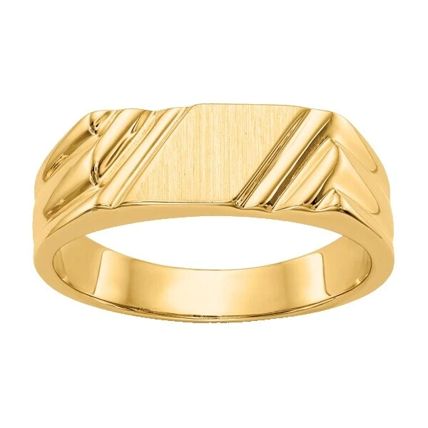Chapado en oro Amarillo de letras, números y palabras Anillos de Moda