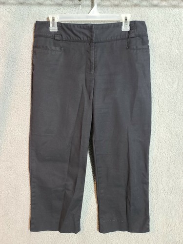Womens Apt 9 Maxwell Capris Black Size 