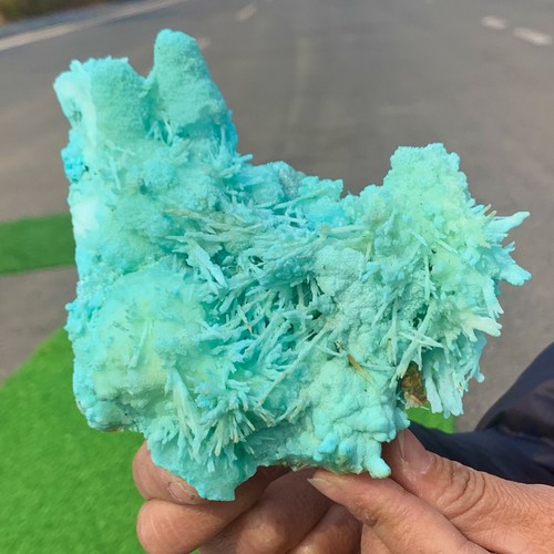 1.15LB Natural blue texture stone crystal,Heteropolar of Chinese blue aragonite - 第 21/24 張圖片