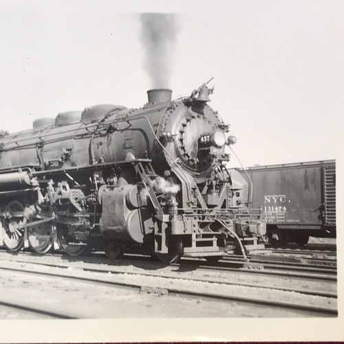 Antique New York Ontario & Western Railway Locomotive 457 Photo - Picture 3 of 5