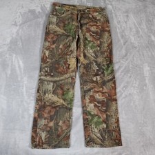 Vintage Wrangler Pro Gear Advantage Camo Jeans Mens 36x32 (Fits 35x31) USA Made