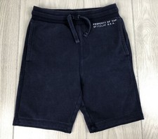 Gap Kids Boys  Pull-On Shorts Size Medium 8 Navy Blue Elastic Waist Drawstring
